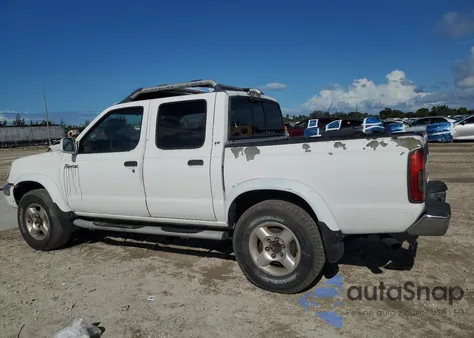 2000 Nissan Frontier Crew Cab Xe z USA, uszkodzony, nr VIN 1N6ED27T7YC417595